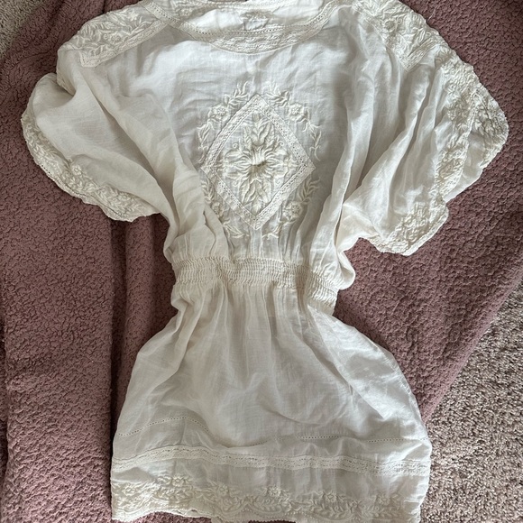 Star Mela White Mini Dress - Picture 1 of 5